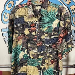 Vintage 417 by Van Heusen Mens Button Up Shirt